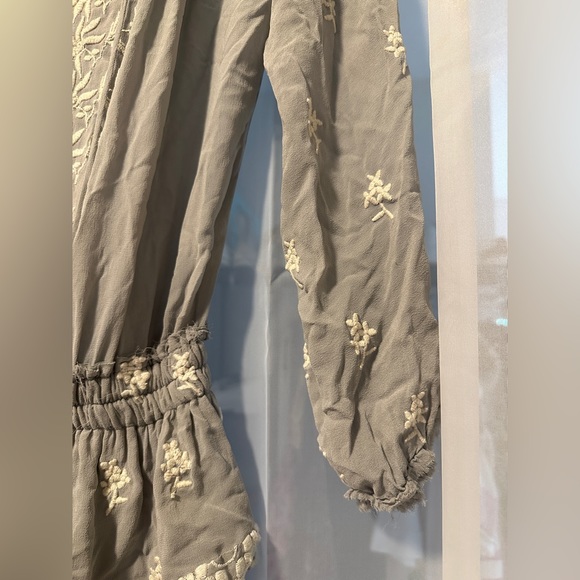 LoveShackFancy Dress Floral Embroidered Dress Small - Picture 5 of 9